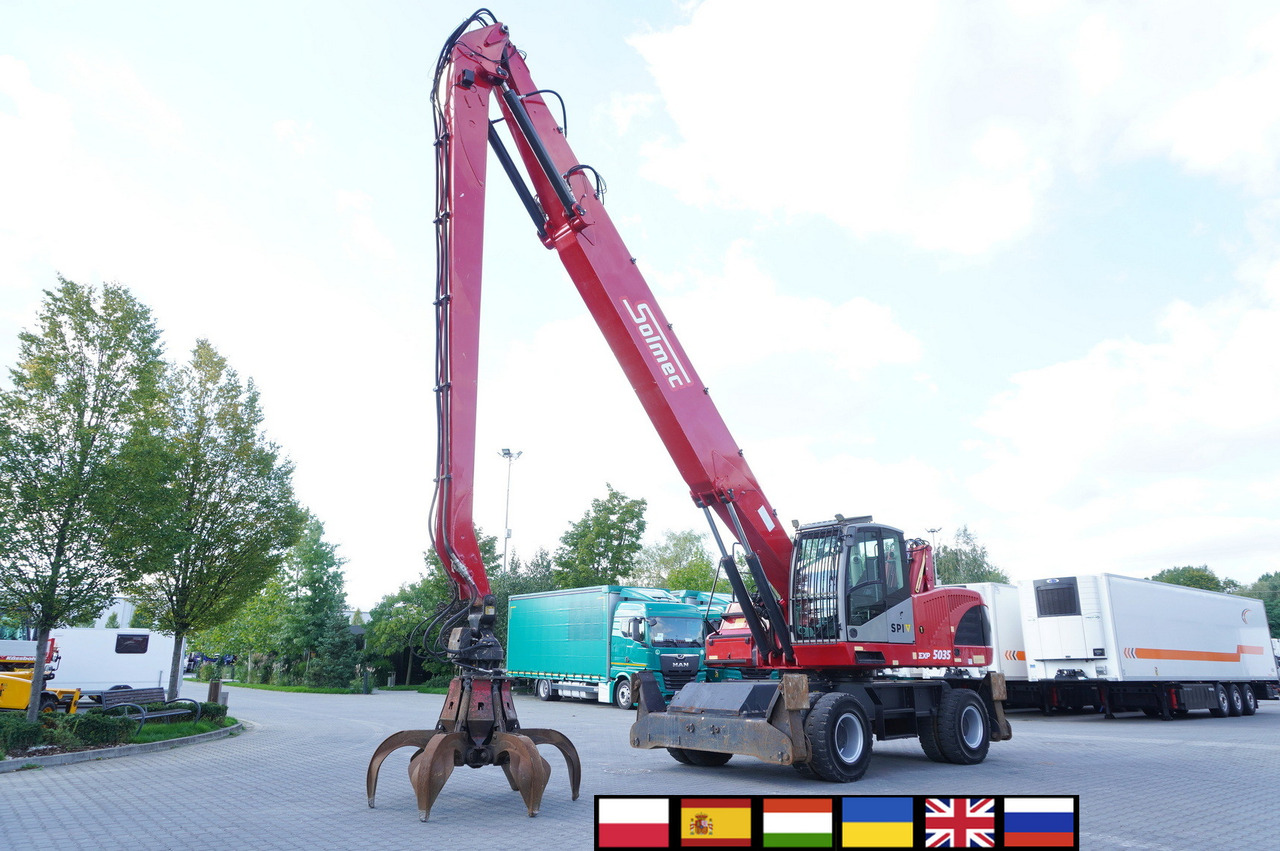 Solmec EXP 5035 / 6050 mth ! / 37t material handler - Waste/ Industry handler: picture 1 Solmec EXP 5035 / 6050 mth ! / 37t material handler - Waste/ Industry handler: picture 1