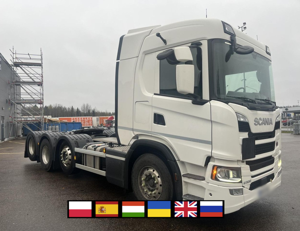 SCANIA G500 8×2 Tractor Unit / Full ADR / Sleeper Cab - Tractor unit: picture 1 SCANIA G500 8×2 Tractor Unit / Full ADR / Sleeper Cab - Tractor unit: picture 1