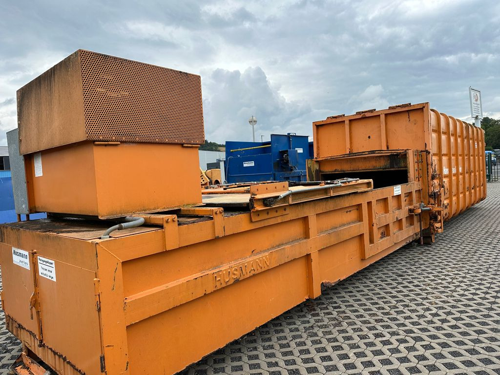 Husmann -Presscontainer /Müllpresse - Garbage truck body: picture 1 Husmann -Presscontainer /Müllpresse - Garbage truck body: picture 1