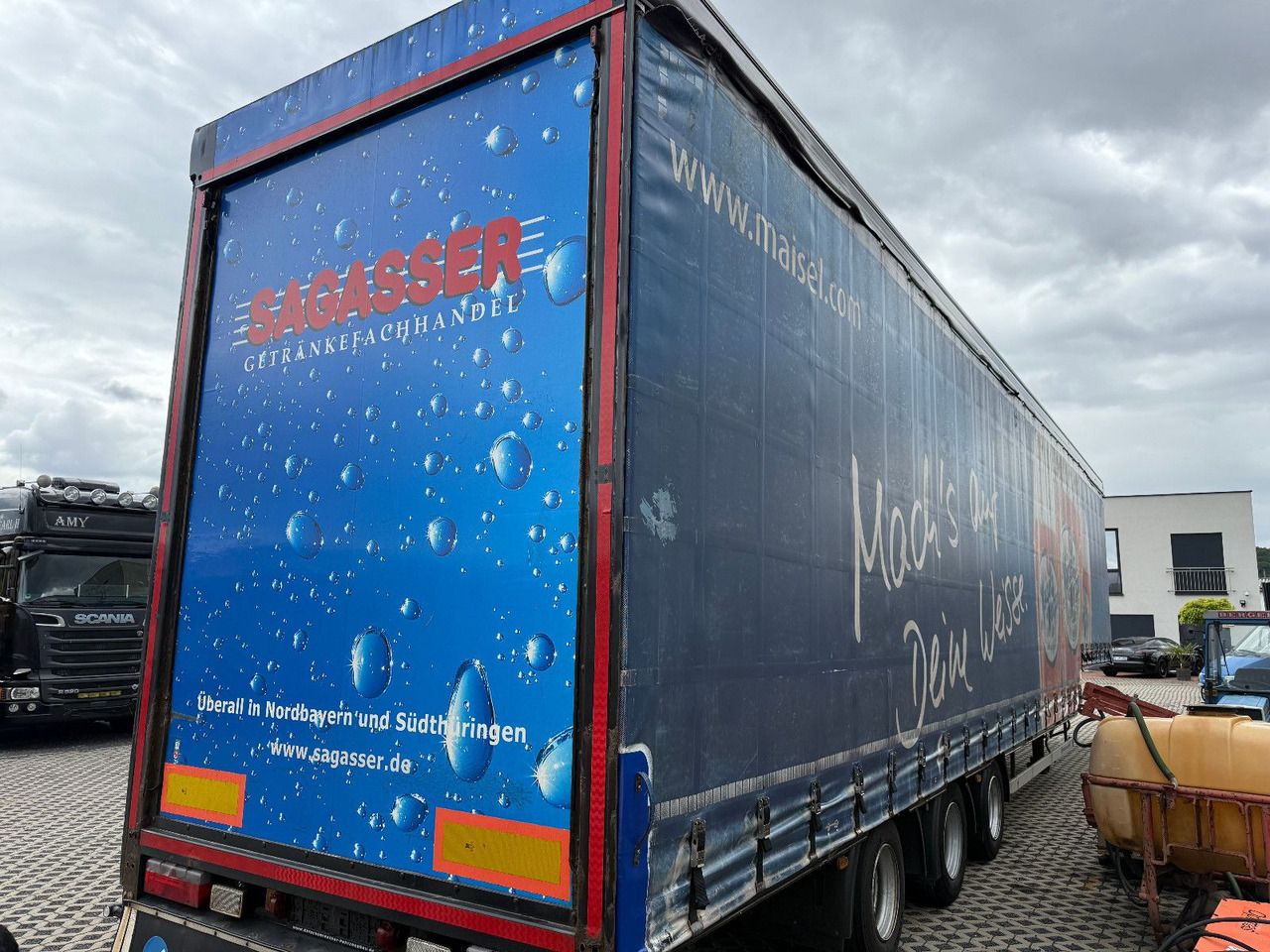 Kotschenreuther STL 324 Lenkachse/Lift/Hydr.Dachsystem - Curtainsider semi-trailer: picture 2 Kotschenreuther STL 324 Lenkachse/Lift/Hydr.Dachsystem - Curtainsider semi-trailer: picture 2