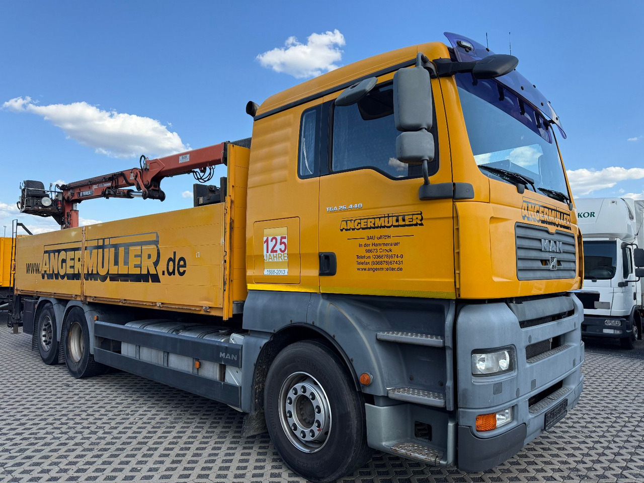 MAN TGA 26,440 TEREX TLC 165,2-A19 ACM SYSTEM - Crane truck: picture 4 MAN TGA 26,440 TEREX TLC 165,2-A19 ACM SYSTEM - Crane truck: picture 4