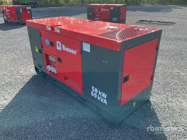 2025 Bauer Generatoren GFS-50 ATS 62.5 kVA (Unused) Generator Set - Generator set: picture 3 2025 Bauer Generatoren GFS-50 ATS 62.5 kVA (Unused) Generator Set - Generator set: picture 3