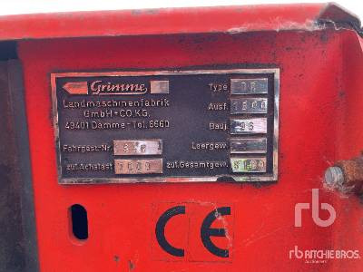 GRIMME DR 1500 - Potato harvester: picture 5 GRIMME DR 1500 - Potato harvester: picture 5