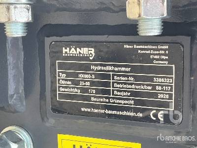 HAENER HX600S (Unused) - Hydraulic hammer: picture 5 HAENER HX600S (Unused) - Hydraulic hammer: picture 5