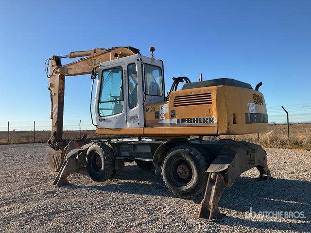 2001 Liebherr A904 Litronic Wheel Excavator - Wheel excavator: picture 2 2001 Liebherr A904 Litronic Wheel Excavator - Wheel excavator: picture 2