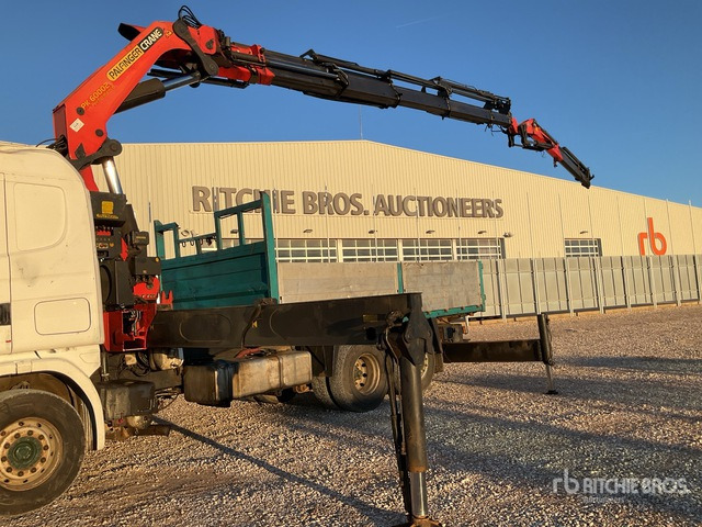 2003 Scania R124L 2007 Palfinger PK60002 19000 kg ... Flatbed Truck with Crane - Dropside/ Flatbed truck, Crane truck: picture 5 2003 Scania R124L 2007 Palfinger PK60002 19000 kg ... Flatbed Truck with Crane - Dropside/ Flatbed truck, Crane truck: picture 5