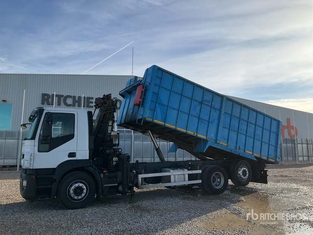 2010 Iveco Stralis 310 2010 Atlas 165.2E Knuckle Boom ... Dump Truck with Crane - Tipper: picture 3 2010 Iveco Stralis 310 2010 Atlas 165.2E Knuckle Boom ... Dump Truck with Crane - Tipper: picture 3