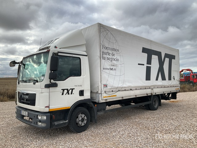 2012 M.A.N. TGL8.180 4x2 Curtain Side Truck - Curtainsider truck: picture 2 2012 M.A.N. TGL8.180 4x2 Curtain Side Truck - Curtainsider truck: picture 2