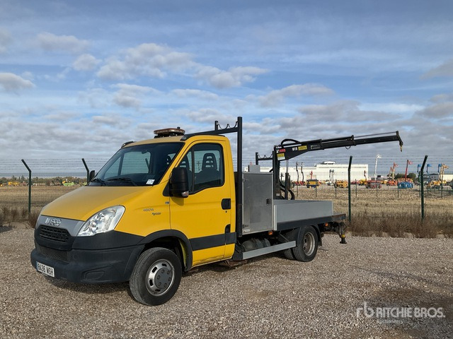 2013 Iveco 40C14G 1994 Hiab 015 1200 kg Straight ... Flatbed Truck with Crane - Dropside/ Flatbed truck: picture 1 2013 Iveco 40C14G 1994 Hiab 015 1200 kg Straight ... Flatbed Truck with Crane - Dropside/ Flatbed truck: picture 1