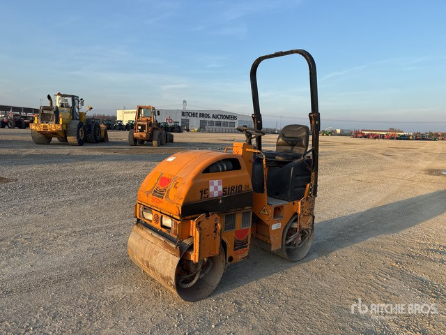 2000 Sicom Sirio15 Double Drum Roller - Road roller: picture 1 2000 Sicom Sirio15 Double Drum Roller - Road roller: picture 1