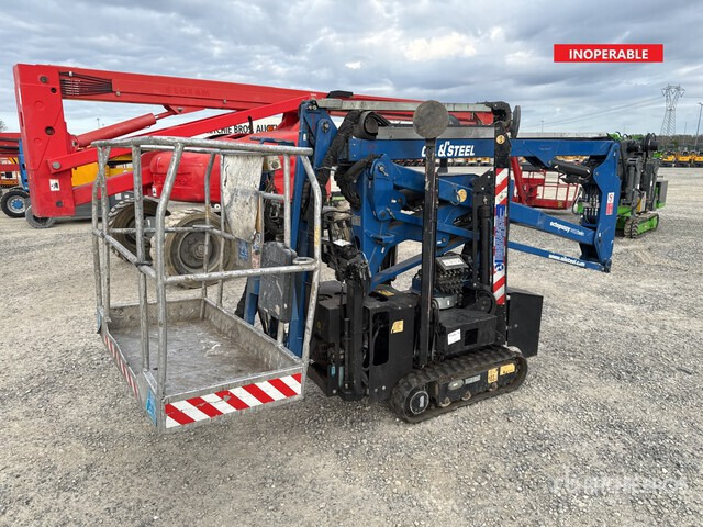 2014 Oil & Steel Octopussy 14-12 Twin Crawler (Inoperable) Articulating Boom Lift - Spider lift: picture 1 2014 Oil & Steel Octopussy 14-12 Twin Crawler (Inoperable) Articulating Boom Lift - Spider lift: picture 1