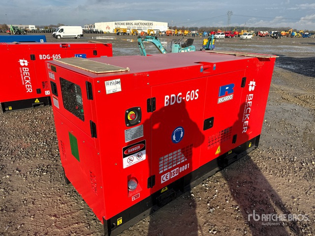 2025 Becker BDG-60S 50KW/62.5KVA (Unused) Generator Set - Generator set: picture 2 2025 Becker BDG-60S 50KW/62.5KVA (Unused) Generator Set - Generator set: picture 2