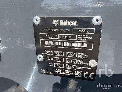BOBCAT E35Z - Mini excavator: picture 5 BOBCAT E35Z - Mini excavator: picture 5