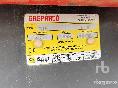 GASPARDO MTE F6 - Seed drill: picture 5 GASPARDO MTE F6 - Seed drill: picture 5