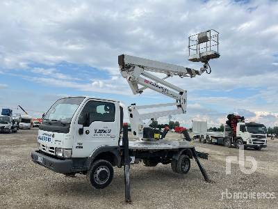NISSAN CABSTAR 35.10 2005 Sequani Z20 20 m on - Truck mounted aerial platform: picture 1 NISSAN CABSTAR 35.10 2005 Sequani Z20 20 m on - Truck mounted aerial platform: picture 1