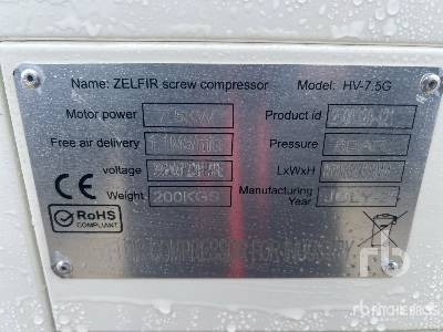 ZELFIR HV-7.5G 7.5kW (Unused) - Air compressor: picture 5 ZELFIR HV-7.5G 7.5kW (Unused) - Air compressor: picture 5