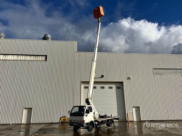 2001 Nissan Cabstar 2001 Multitel 220 ALI AF 20 m o ... Bucket Truck - Truck mounted aerial platform: picture 2 2001 Nissan Cabstar 2001 Multitel 220 ALI AF 20 m o ... Bucket Truck - Truck mounted aerial platform: picture 2