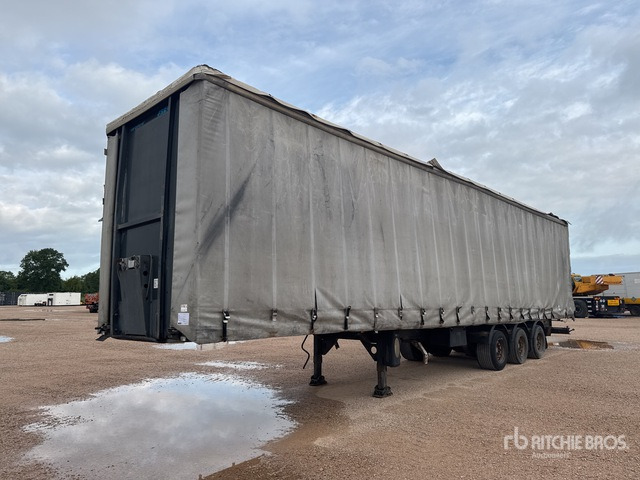 2003 Asca S319DB Tri/A Remorque A Rideaux Coulis ... Curtain Side Trailer - Curtainsider semi-trailer: picture 1 2003 Asca S319DB Tri/A Remorque A Rideaux Coulis ... Curtain Side Trailer - Curtainsider semi-trailer: picture 1