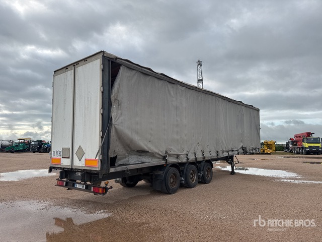 2003 Asca S319DB Tri/A Remorque A Rideaux Coulis ... Curtain Side Trailer - Curtainsider semi-trailer: picture 4 2003 Asca S319DB Tri/A Remorque A Rideaux Coulis ... Curtain Side Trailer - Curtainsider semi-trailer: picture 4
