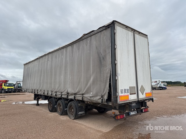 2003 Asca S319DB Tri/A Remorque A Rideaux Coulis ... Curtain Side Trailer - Curtainsider semi-trailer: picture 3 2003 Asca S319DB Tri/A Remorque A Rideaux Coulis ... Curtain Side Trailer - Curtainsider semi-trailer: picture 3