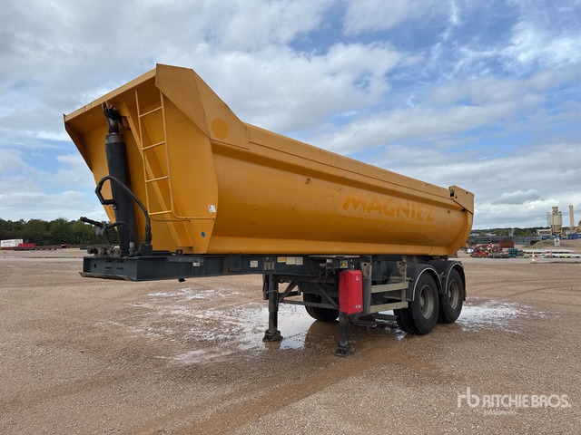 2004 Metaco T/A Remorque Benne 2 Essieux End Dump Trailer - Tipper semi-trailer: picture 1 2004 Metaco T/A Remorque Benne 2 Essieux End Dump Trailer - Tipper semi-trailer: picture 1
