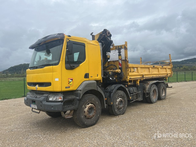 2006 Renault Kerax 380 2005 Palfinger PK20002 6100 kg ... Dump Truck with Crane - Tipper: picture 2 2006 Renault Kerax 380 2005 Palfinger PK20002 6100 kg ... Dump Truck with Crane - Tipper: picture 2