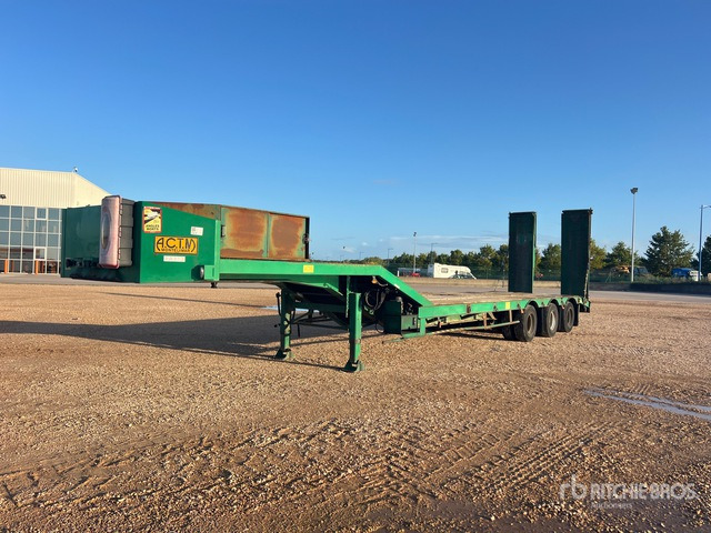 2007 ACTM S46315R Semi-Remorque Porte-Engins 3 Es ... Lowboy Trailer - Low loader semi-trailer: picture 1 2007 ACTM S46315R Semi-Remorque Porte-Engins 3 Es ... Lowboy Trailer - Low loader semi-trailer: picture 1