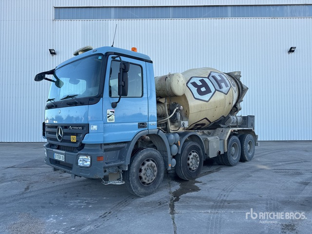 2008 Mercedes-Benz Actros 3236 8x4 Camion Malaxeur 8x4 Mixer Truck - Concrete mixer truck: picture 1 2008 Mercedes-Benz Actros 3236 8x4 Camion Malaxeur 8x4 Mixer Truck - Concrete mixer truck: picture 1