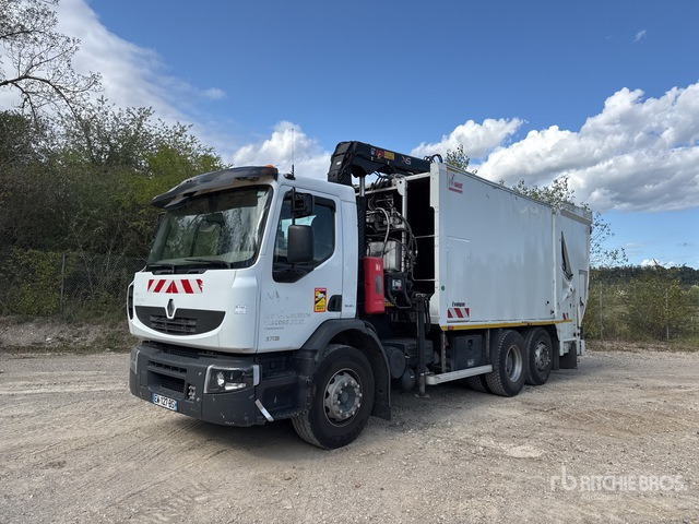 2008 Renault Kerax 370 DXi 6x2 Rear Loader Camion A Ordure ... Waste Collection Truck - Garbage truck: picture 1 2008 Renault Kerax 370 DXi 6x2 Rear Loader Camion A Ordure ... Waste Collection Truck - Garbage truck: picture 1