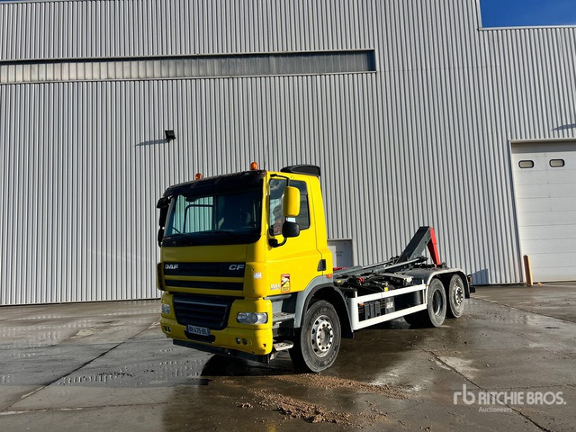 2011 DAF CF85.410 6x2 Camion Ampliroll 6x2 Roll-Off Truck - Hook lift truck: picture 2 2011 DAF CF85.410 6x2 Camion Ampliroll 6x2 Roll-Off Truck - Hook lift truck: picture 2