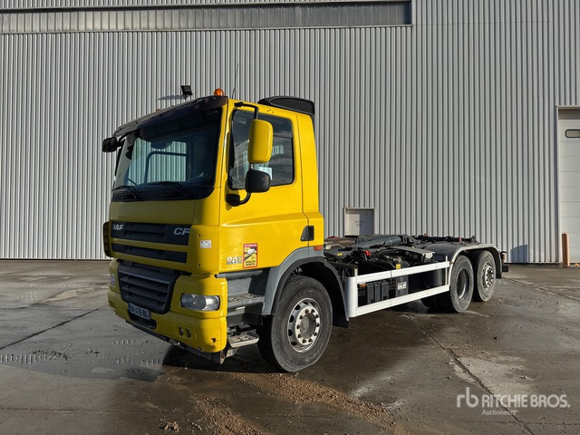 2011 DAF CF85.410 6x2 Camion Ampliroll 6x2 Roll-Off Truck - Hook lift truck: picture 1 2011 DAF CF85.410 6x2 Camion Ampliroll 6x2 Roll-Off Truck - Hook lift truck: picture 1