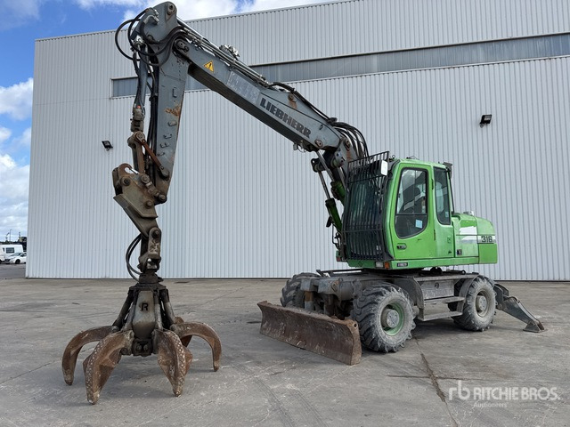 2011 Liebherr A 316 Litronic Pelle Sur Pneus Wheel Excavator - Wheel excavator: picture 1 2011 Liebherr A 316 Litronic Pelle Sur Pneus Wheel Excavator - Wheel excavator: picture 1
