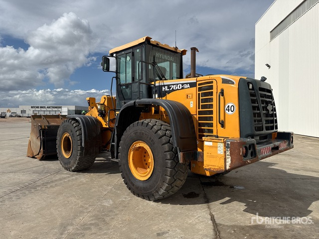 2013 Hyundai HL 760-9A Chargeuse Sur Pneus Wheel Loader - Wheel loader: picture 3 2013 Hyundai HL 760-9A Chargeuse Sur Pneus Wheel Loader - Wheel loader: picture 3