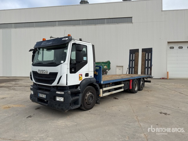 2013 Iveco 6x2 Camion Plateau Flatbed Truck - Autotransporter truck: picture 2 2013 Iveco 6x2 Camion Plateau Flatbed Truck - Autotransporter truck: picture 2