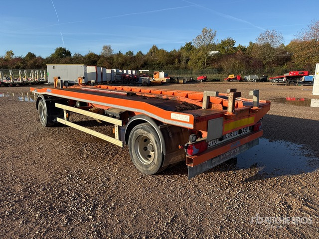 2014 Asca T/A Remorque Ampliroll 2 Essieux Roll-Off Trailer - Roll-off/ Skip trailer: picture 2 2014 Asca T/A Remorque Ampliroll 2 Essieux Roll-Off Trailer - Roll-off/ Skip trailer: picture 2
