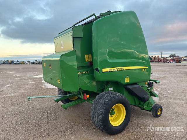 2014 John Deere 854 Presse A Balles Rondes 1 Essieu S/A Round Baler - Round baler: picture 3 2014 John Deere 854 Presse A Balles Rondes 1 Essieu S/A Round Baler - Round baler: picture 3