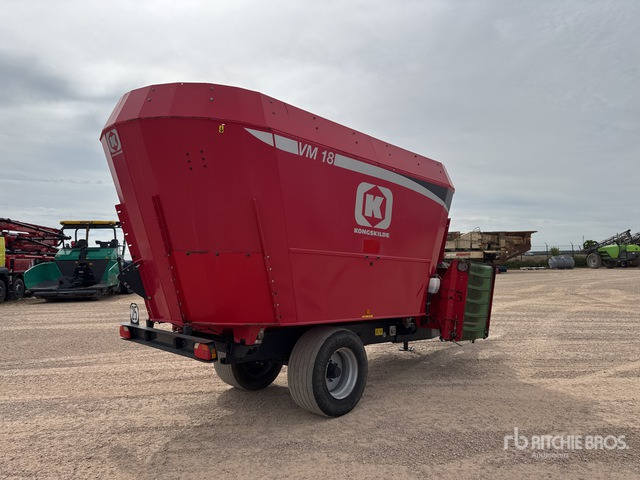 2017 Kongskilde VM 18 Melangeuse Distributrice 1 Essi ... Feed Wagon - Forage mixer wagon: picture 4 2017 Kongskilde VM 18 Melangeuse Distributrice 1 Essi ... Feed Wagon - Forage mixer wagon: picture 4