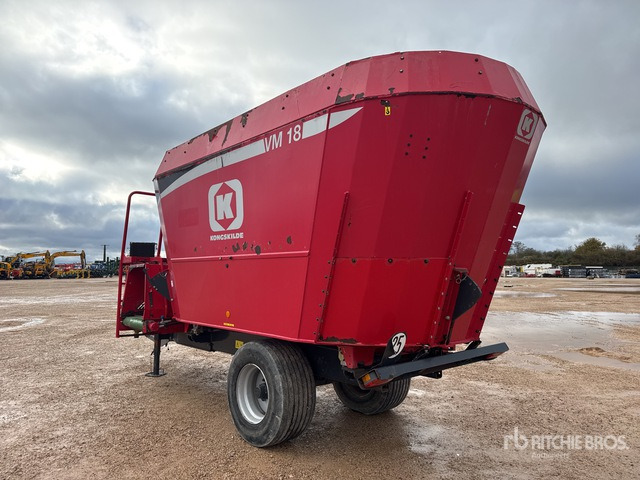 2017 Kongskilde VM18 Melangeuse Distributrice 1 Essi ... Livestock Feeder - Forage mixer wagon: picture 2 2017 Kongskilde VM18 Melangeuse Distributrice 1 Essi ... Livestock Feeder - Forage mixer wagon: picture 2
