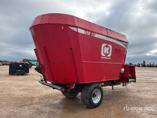 2017 Kongskilde VM18 Melangeuse Distributrice 1 Essi ... Livestock Feeder - Forage mixer wagon: picture 3 2017 Kongskilde VM18 Melangeuse Distributrice 1 Essi ... Livestock Feeder - Forage mixer wagon: picture 3