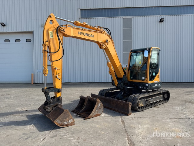 2018 Hyundai R80CR-9A Pelle Sur Chenilles Tracked Excavator - Crawler excavator: picture 2 2018 Hyundai R80CR-9A Pelle Sur Chenilles Tracked Excavator - Crawler excavator: picture 2