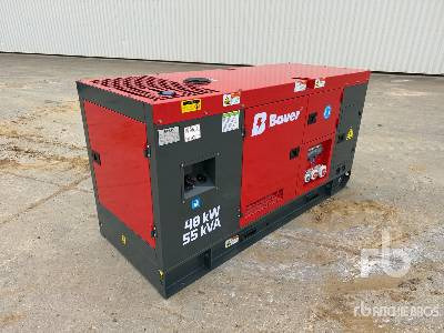 BAUER GFS-40KW Skid-Mounted 40kW/50kVA (Unused) - Generator set: picture 1 BAUER GFS-40KW Skid-Mounted 40kW/50kVA (Unused) - Generator set: picture 1