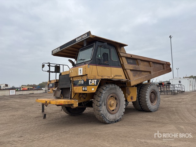 2003 Cat 771D (Inoperable) Haul Truck - Rigid dumper/ Rock truck: picture 1 2003 Cat 771D (Inoperable) Haul Truck - Rigid dumper/ Rock truck: picture 1