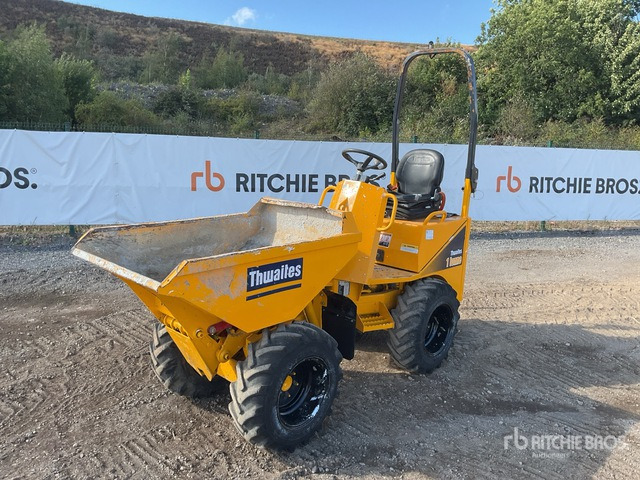 Mini dumper 2009 Thwaites MACH201 1 ton 4x4 Hi-Tip Dumper: picture 1