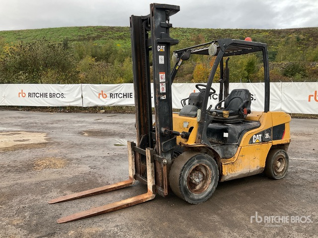2010 Cat DP35N 3500 kg Forklift - Diesel forklift: picture 4 2010 Cat DP35N 3500 kg Forklift - Diesel forklift: picture 4