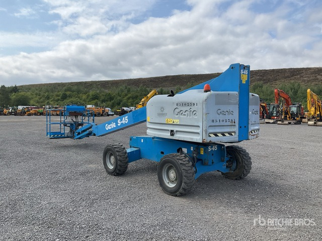 2014 Genie S45 4WD Diesel Telescopic Boom Lift - Flail mower/ Mulcher: picture 4 2014 Genie S45 4WD Diesel Telescopic Boom Lift - Flail mower/ Mulcher: picture 4
