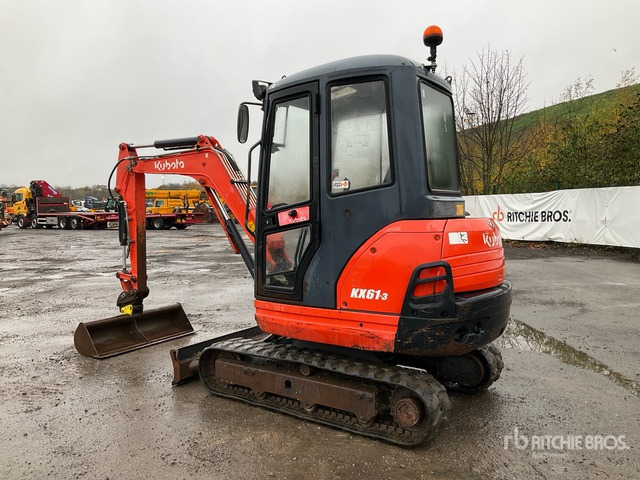 2015 Kubota KX61-3 - Mini excavator: picture 3 2015 Kubota KX61-3 - Mini excavator: picture 3