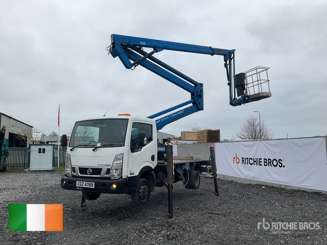 2015 Nissan Cabstar NT400 2015 CTE ZED 21.2JH 20 m on 4x2 Bucket Truck - Truck mounted aerial platform: picture 2 2015 Nissan Cabstar NT400 2015 CTE ZED 21.2JH 20 m on 4x2 Bucket Truck - Truck mounted aerial platform: picture 2