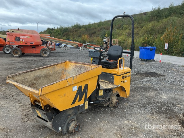 2018 Mecalac TA1EH (Inoperable) Dumper - Mini dumper: picture 1 2018 Mecalac TA1EH (Inoperable) Dumper - Mini dumper: picture 1