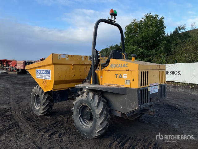 2018 Mecalac TA6 6 ton 4x4 Dumper - Dumper: picture 3 2018 Mecalac TA6 6 ton 4x4 Dumper - Dumper: picture 3