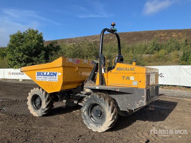 2018 Mecalac TA6 6 ton 4x4 Dumper - Dumper: picture 3 2018 Mecalac TA6 6 ton 4x4 Dumper - Dumper: picture 3